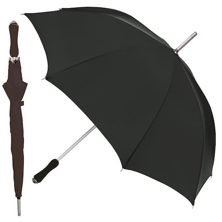 Debco Debco UE4269 Executive Umbrella with Fiberglass Ribs  Tips Black  - 12 Pack UE4269